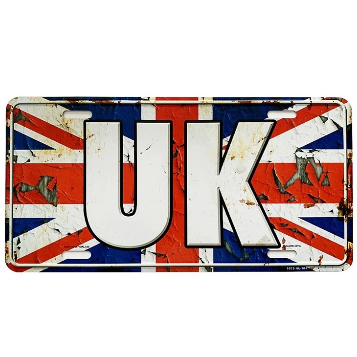 GCustom Logo Embossed Car Number Plate Souvenir Metal Aluminum Car License Plate Decorative Car Plates Wholesale GCustom Logo Embossed Car Number Plate Souvenir Metal Aluminum Car License Plate Decorative Car Plates Wholesale